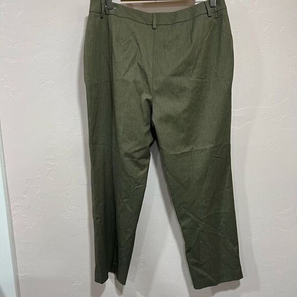 Coldwater Creek Natural Fit Army Green Pants Women's Size 12P - Picture 3 of 6